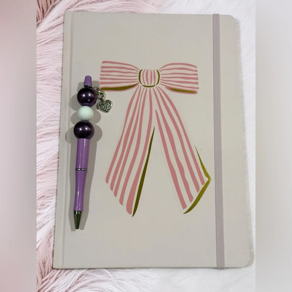 Hardcover Journal with Decorative Pen NWT